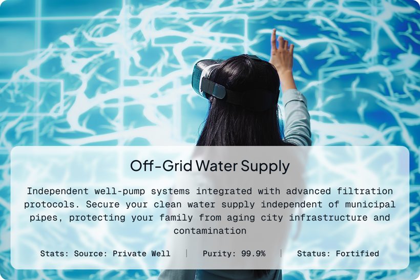 Off-Grid Water Supply